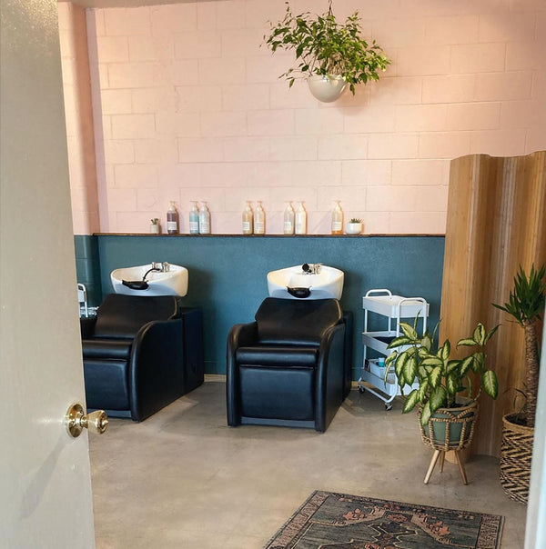 BANGKOK Salon Shampoo Unit Black AGS Beauty