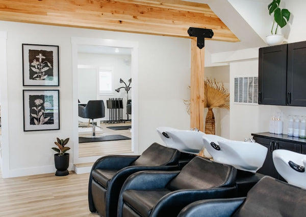 BANGKOK Salon Shampoo Unit Black AGS Beauty