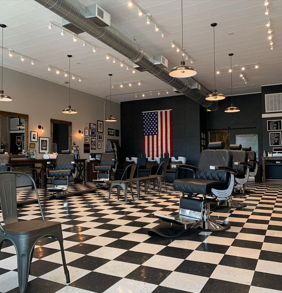 BARON Barber Chair Grey AGS Beauty