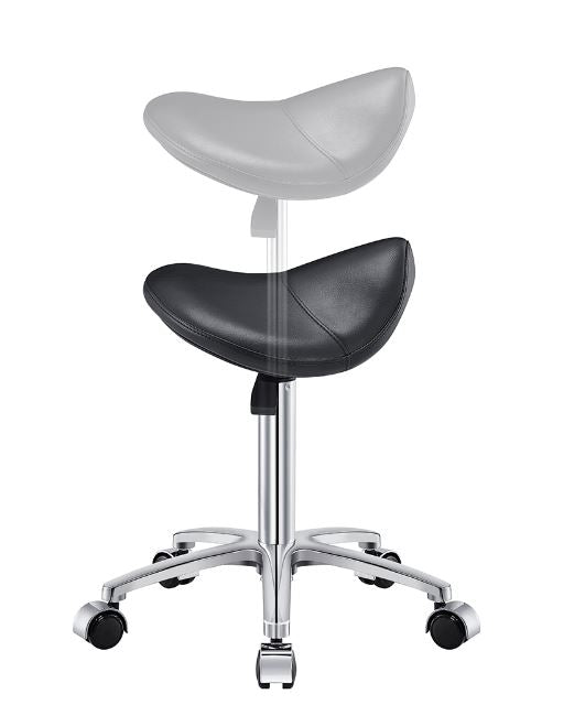 Nero Salon Stool Black DIR