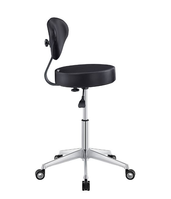 Medical Salon Stool Black DIR