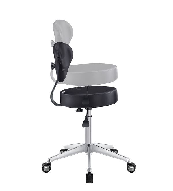 Medical Salon Stool Black DIR