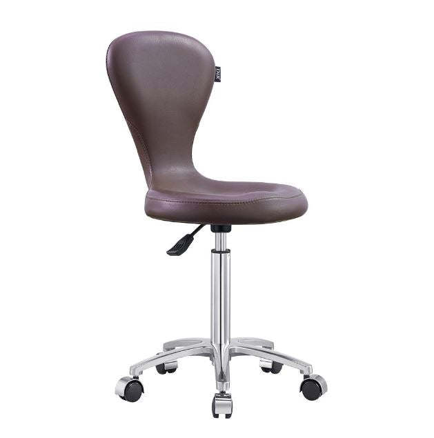 Futuro Salon Stool Brown DIR