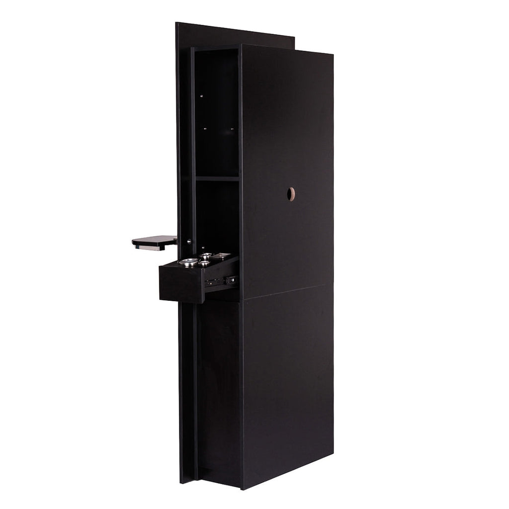 BURANO Single Sided Styling Station Matte Black AGS Beauty