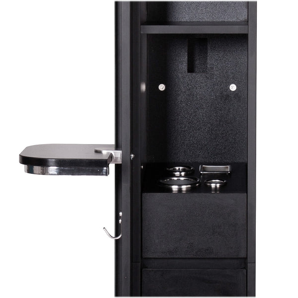 BURANO Single Sided Styling Station Matte Black AGS Beauty