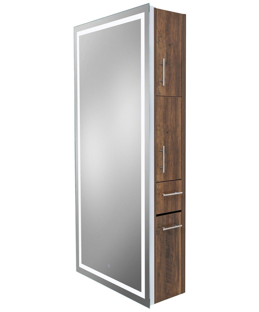 Lumina LED Dimmable Mirror with Server Pibbs