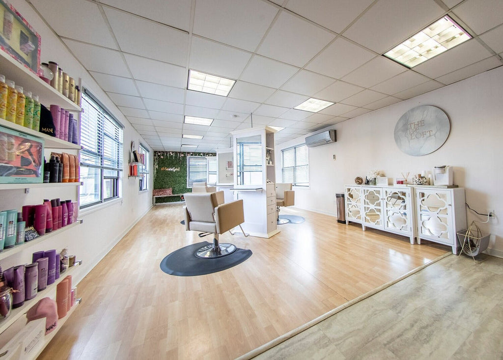 CANON Salon Styling Chair Patent Black Crocodile AGS Beauty