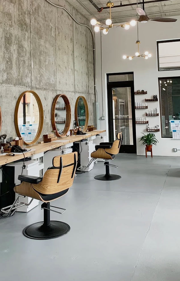 COCOA Salon Styling Chair Black AGS Beauty