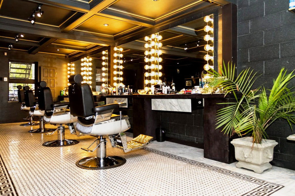 CONSTANTINE Barber Chair Royal Blue AGS Beauty