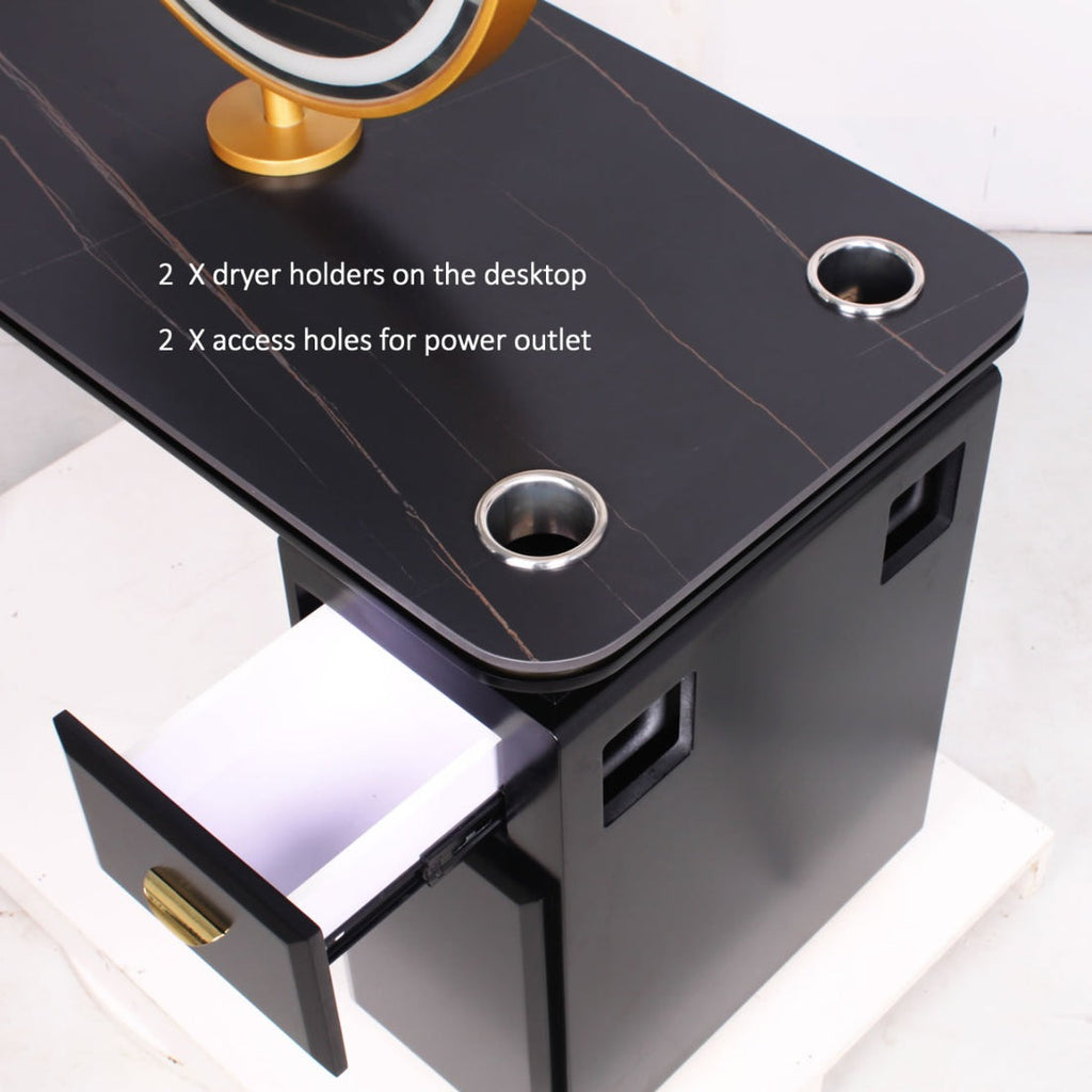 DELPHI Double Sided Styling Station with LED Light AGS Beauty