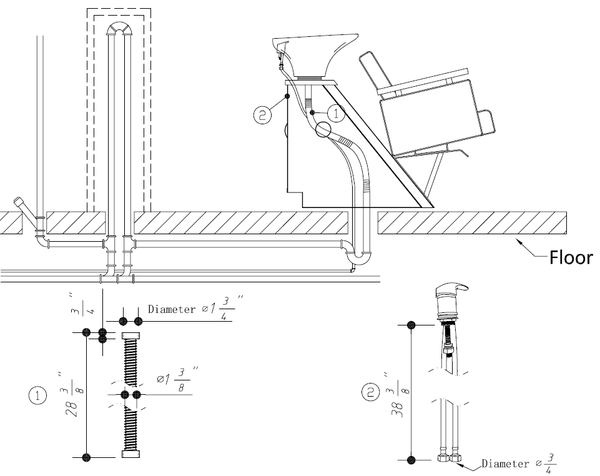 CANON Shampoo Unit AGS Beauty