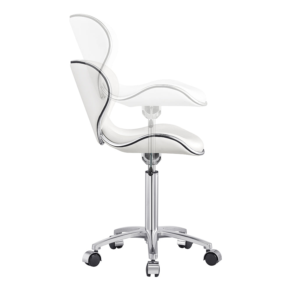 Esperto Salon Stool White DIR