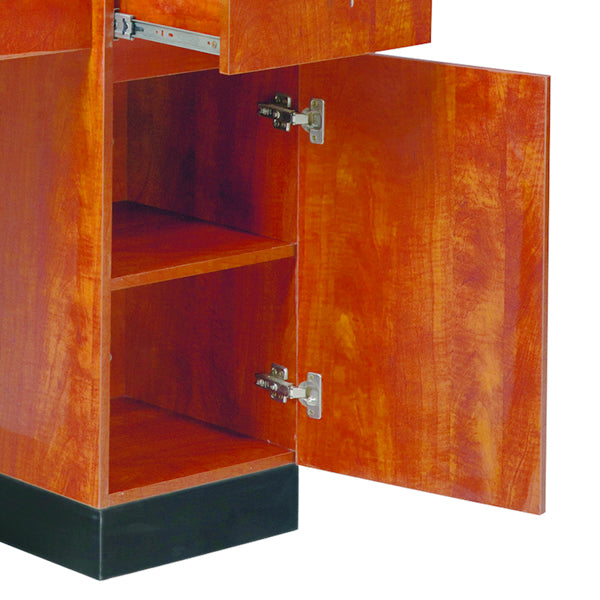 LEROS Single Sided Styling Station - Italian Cherry AGS Beauty