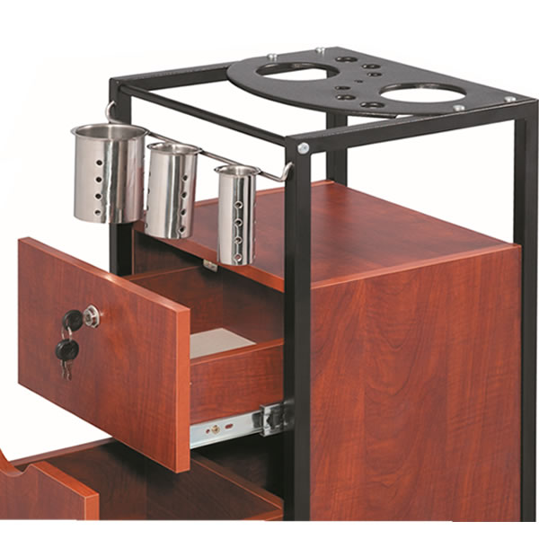 MERU Trolley Cart - Cherry (Clearance) AGS Beauty