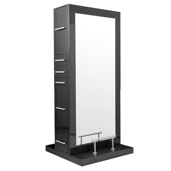 TAHITI Double Sided Styling Station Gloss Black AGS Beauty