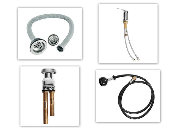 ATLANTIC Salon Shampoo Pedestal with Silver Base AGS Beauty