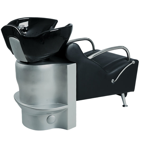 NEREUS Salon Shampoo Unit Black AGS Beauty