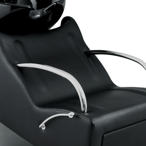 NEREUS Salon Shampoo Unit Black AGS Beauty