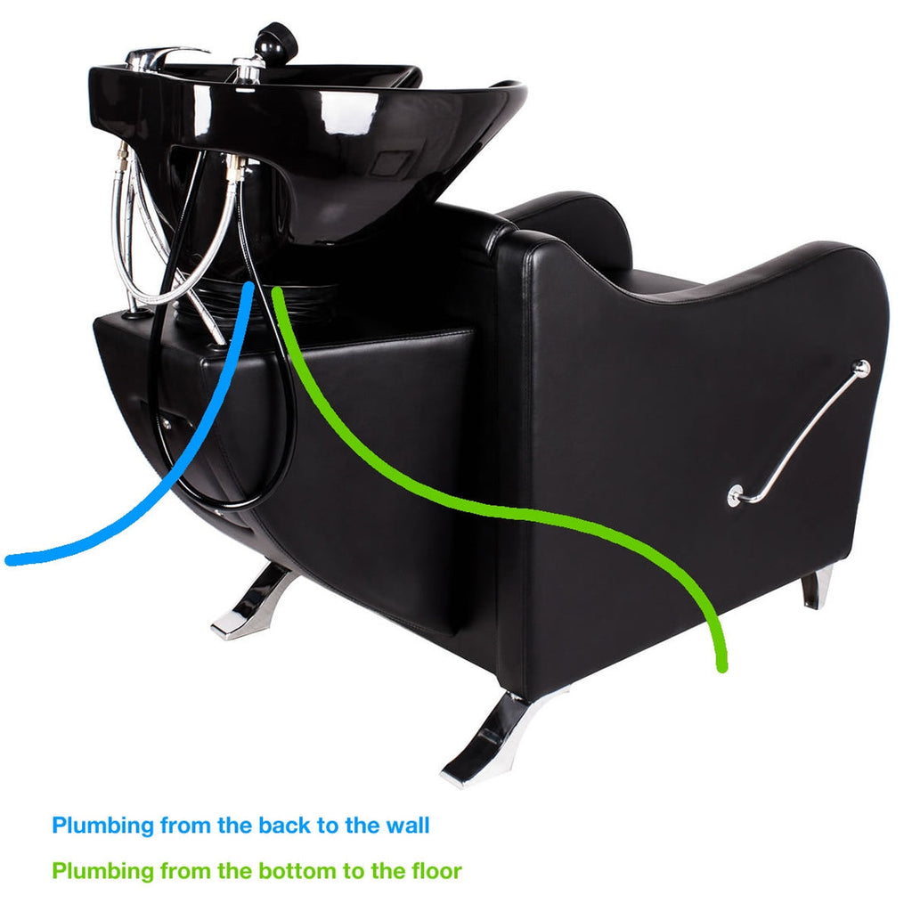 SANTA MONICA Salon Shampoo Unit AGS Beauty