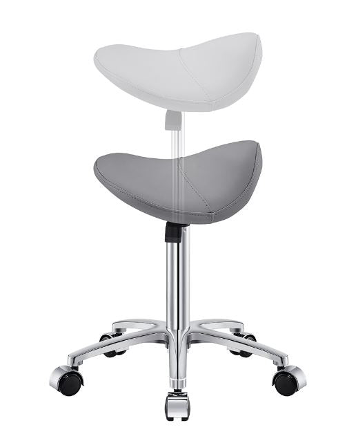 Nero Salon Stool Grey DIR