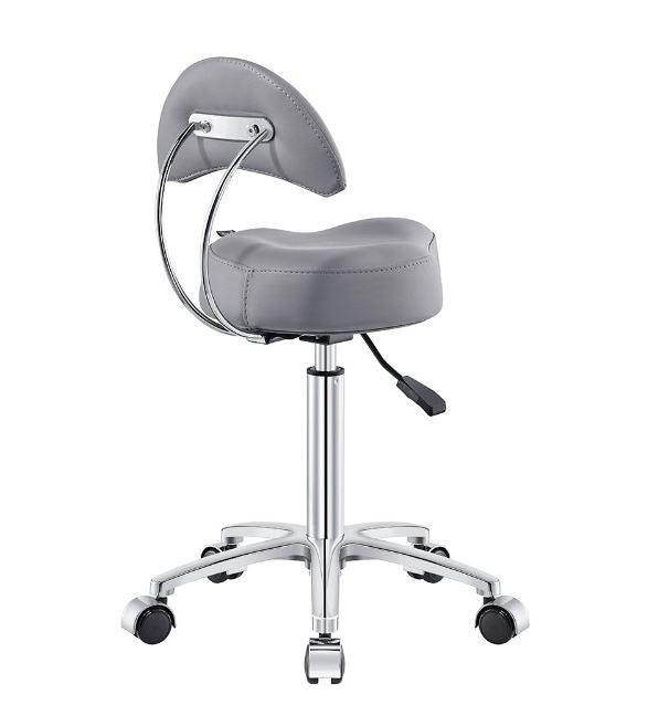 Medusa Salon Stool Grey DIR
