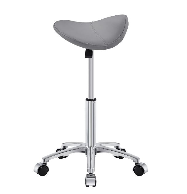 Nero Salon Stool Grey DIR