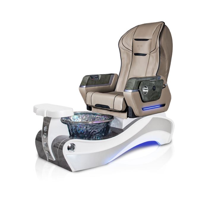 New Beginning 1 GREY-MARBLE Pedicure Chair