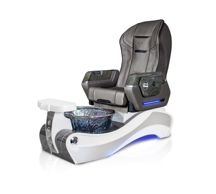 New Beginning 1 GREY-MARBLE Pedicure Chair