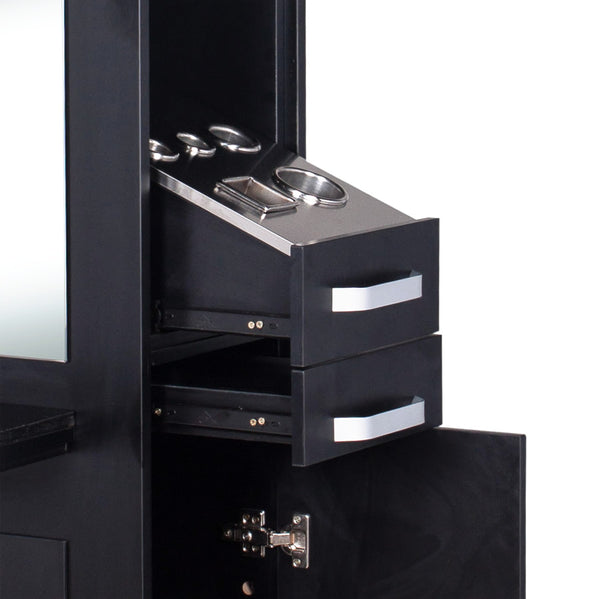 SIENA Double Sided Styling Station Matte Black AGS Beauty