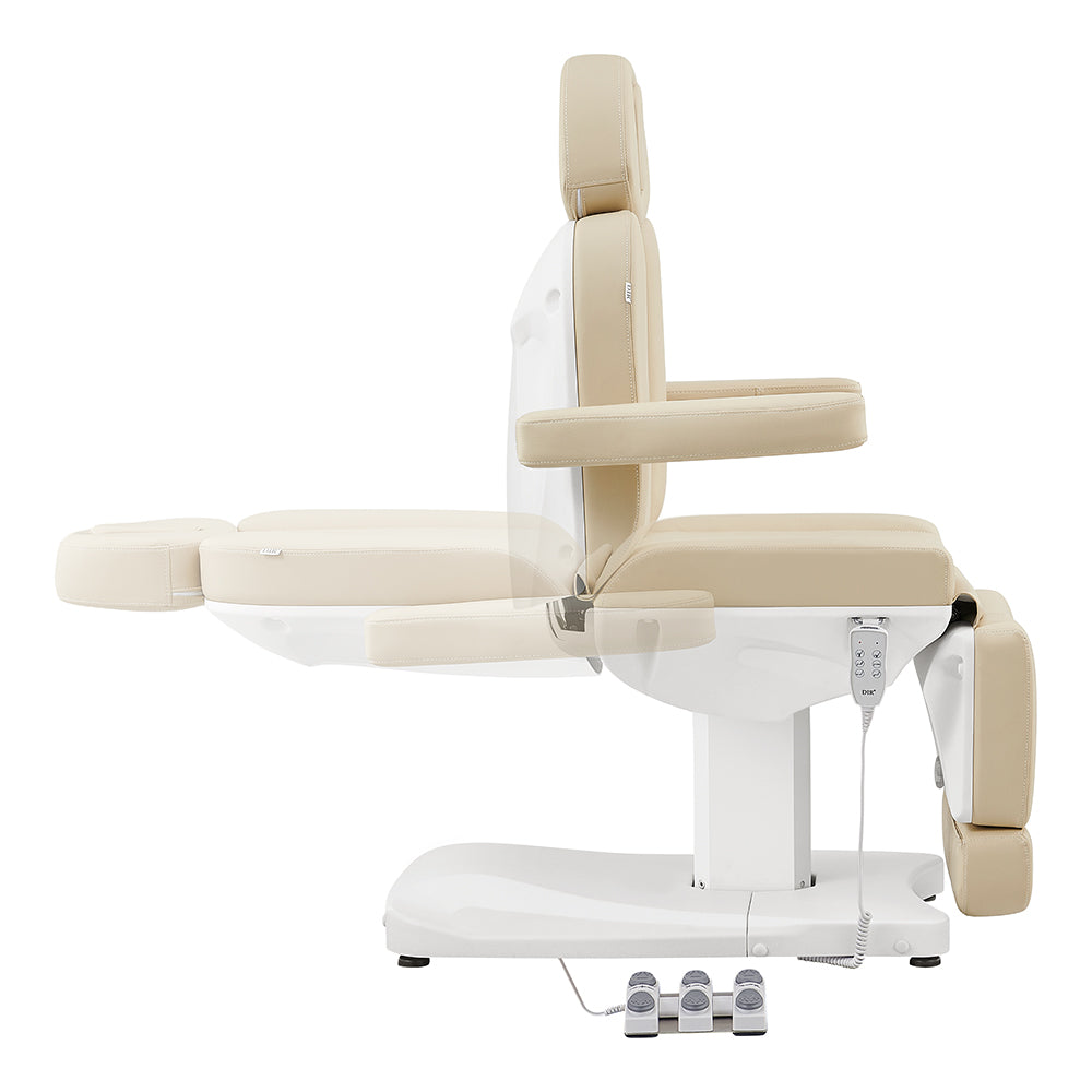 Ink 3-Motors Electric Facial Beauty Bed Chair Beige DIR