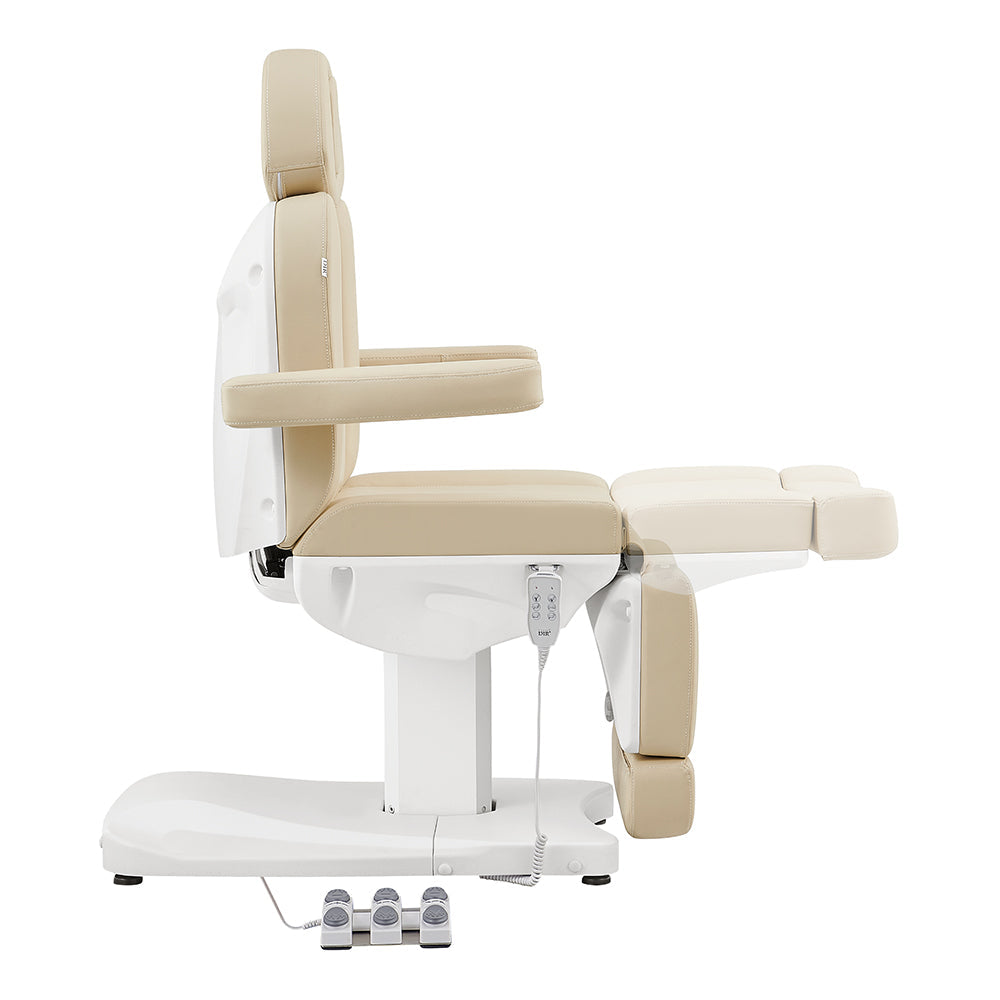 Ink 3-Motors Electric Facial Beauty Bed Chair Beige DIR