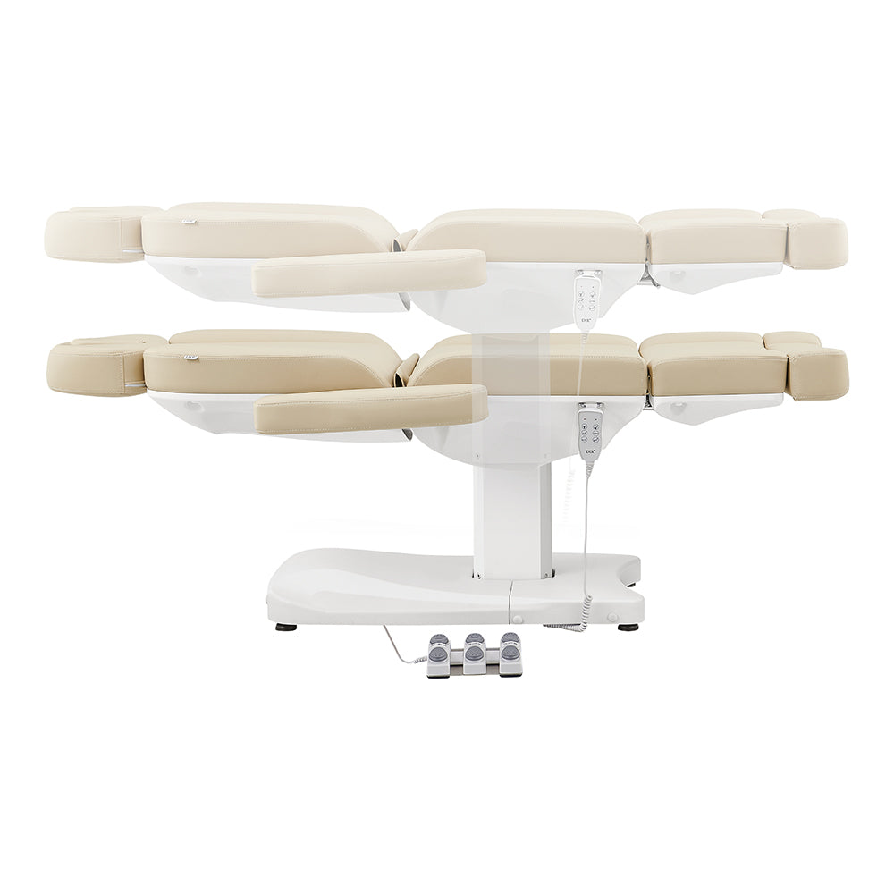 Ink 3-Motors Electric Facial Beauty Bed Chair Beige DIR