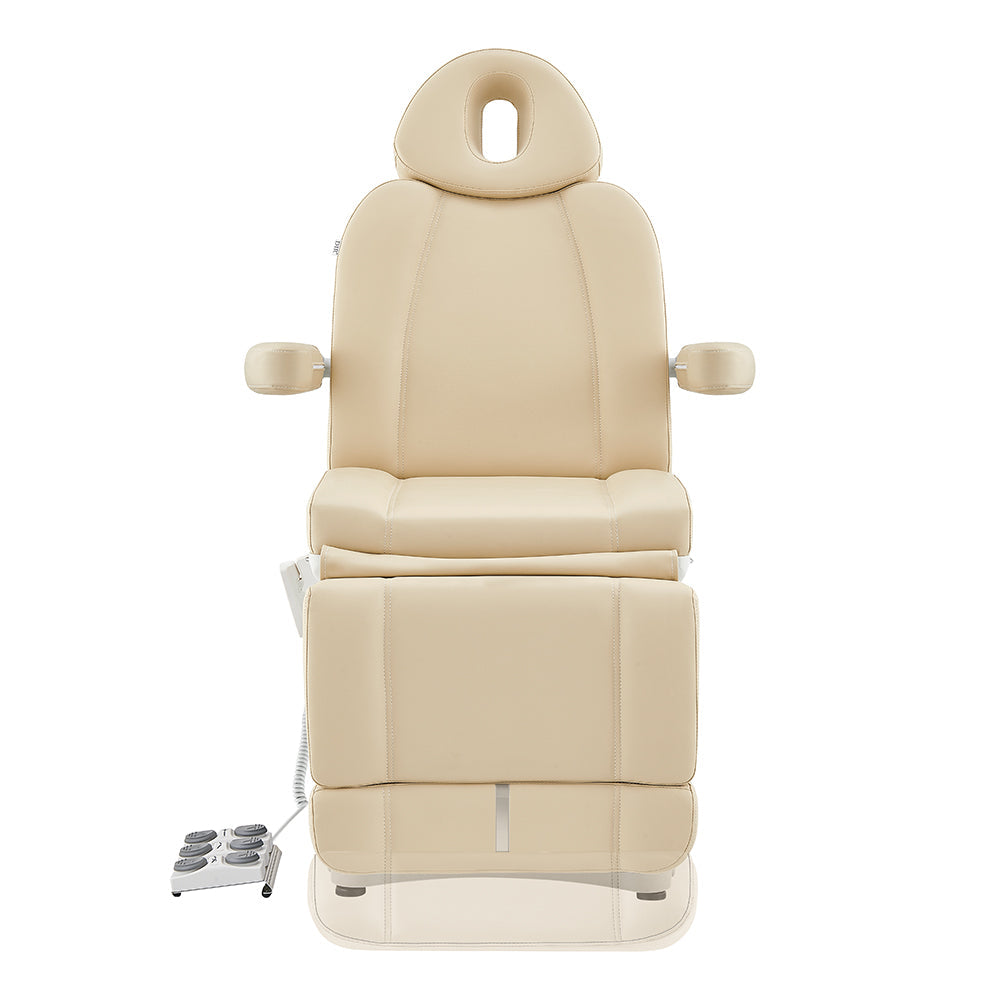 Ink 3-Motors Electric Facial Beauty Bed Chair Beige DIR