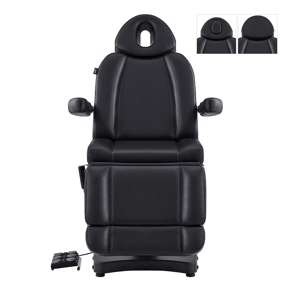 Ink 3-Motors Electric Facial Beauty Bed Chair Black DIR