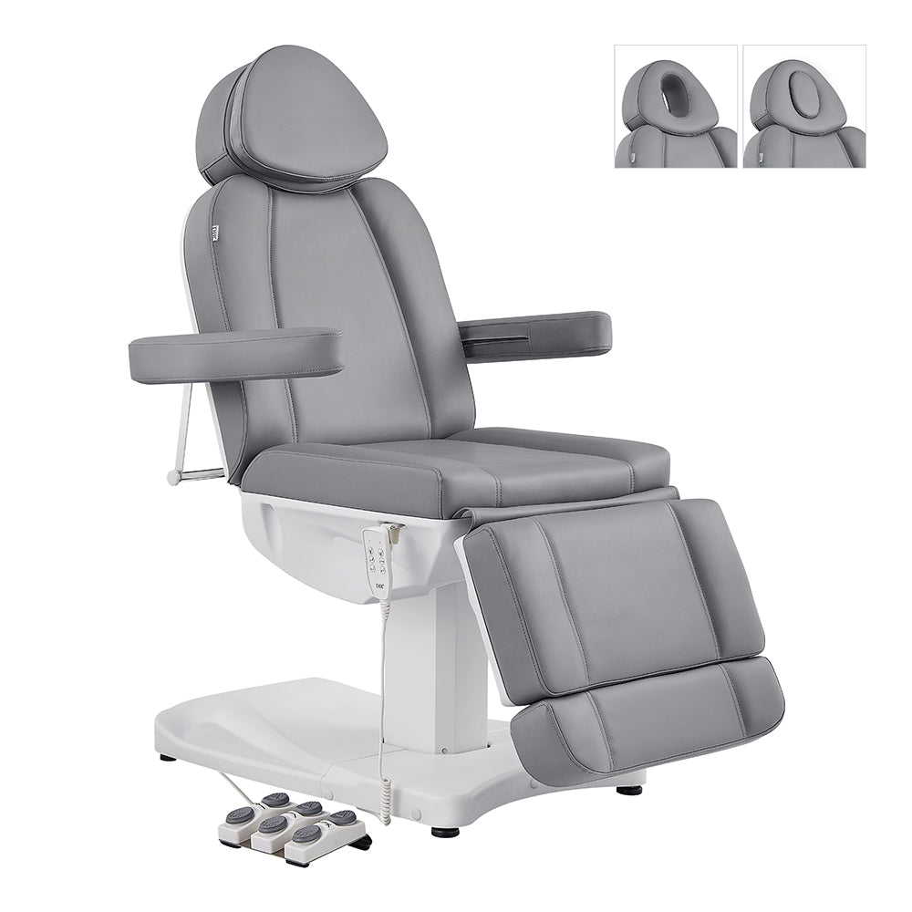Ink 3-Motors Electric Facial Beauty Bed Chair Grey DIR