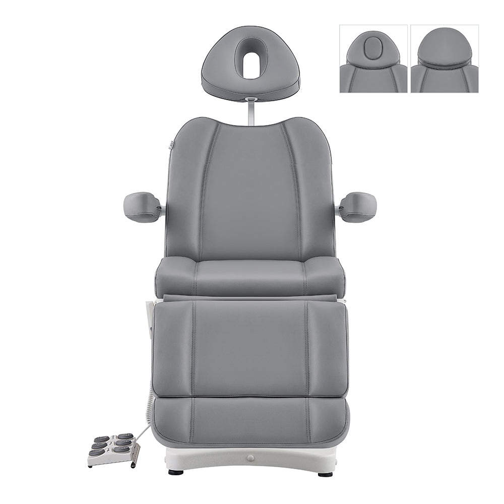 Ink 3-Motors Electric Facial Beauty Bed Chair Grey DIR