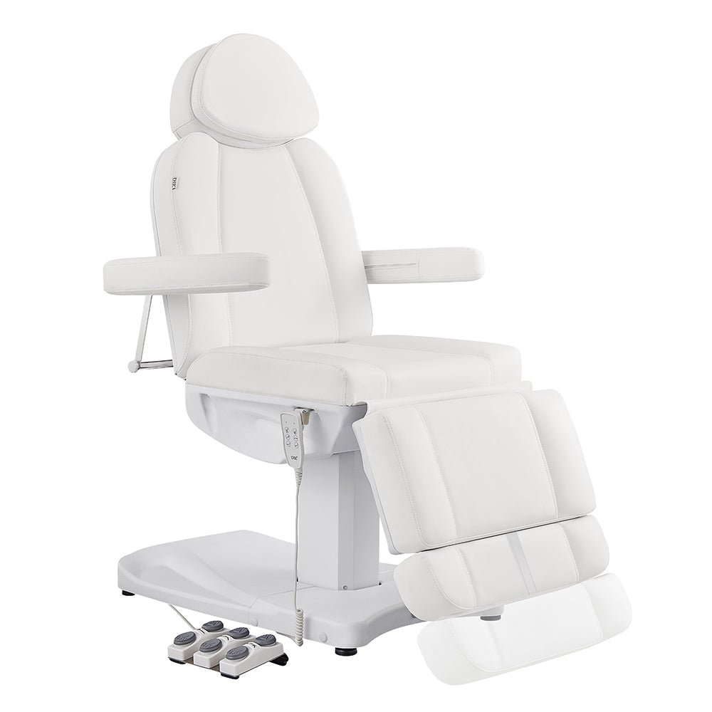Ink 3-Motors Electric Facial Beauty Bed Chair White DIR