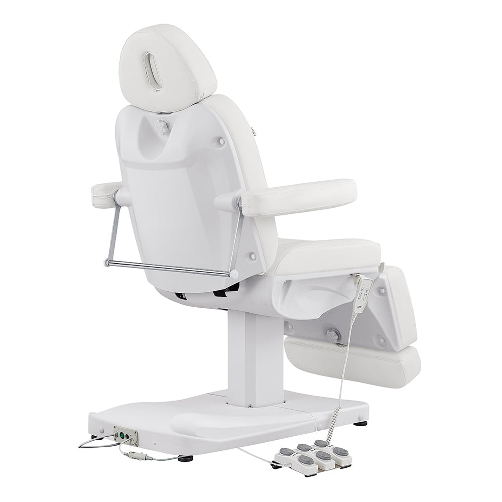 Ink 3-Motors Electric Facial Beauty Bed Chair White DIR