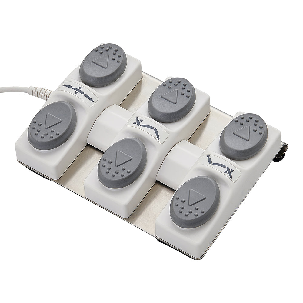 Ink 3-Motors Electric Facial Beauty Bed Chair White DIR