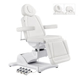Pavo Facial Beauty Bed/Chair Full Electrical with 4 Motors White DIR