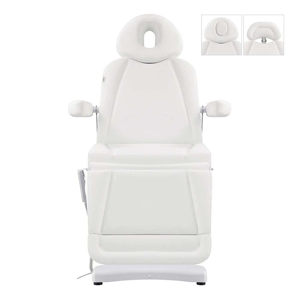 Pavo Facial Beauty Bed/Chair Full Electrical with 4 Motors White DIR