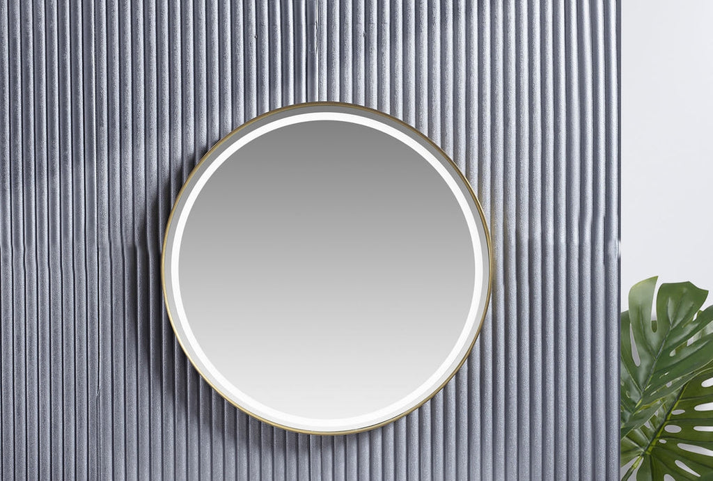 MAUNA KEA Stainless Styling Station in Gold with LED Light AGS Beauty