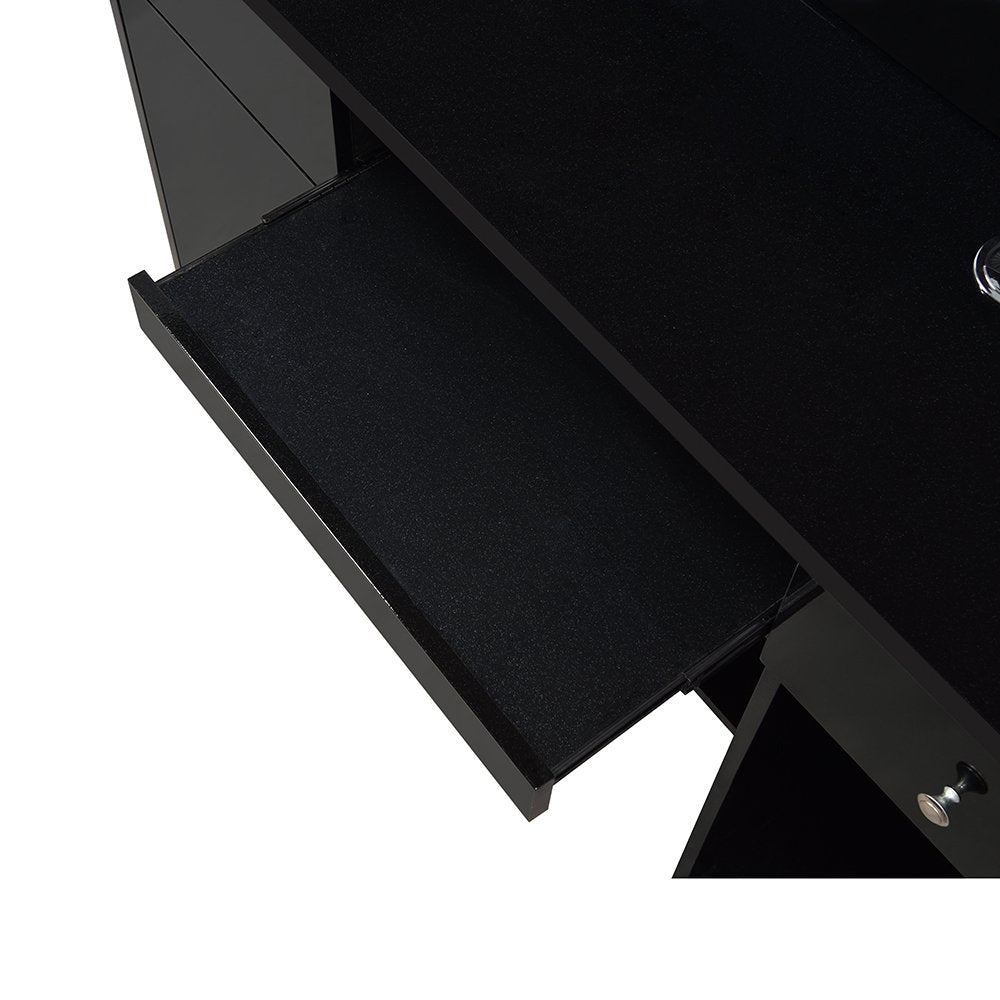 Gattino LED Lighting Reception Desk Black DIR