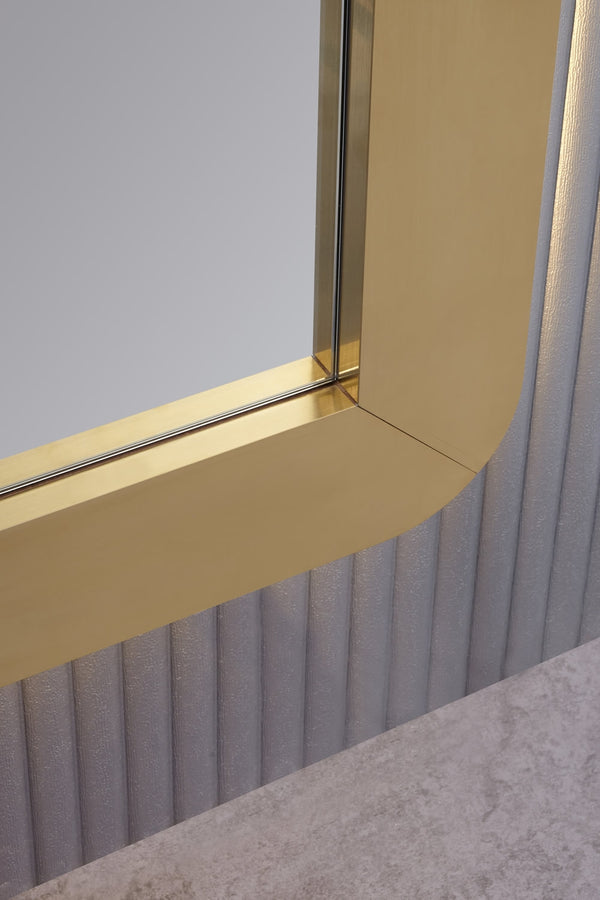 LAS VEGAS Salon Mirror with LED Light AGS Beauty