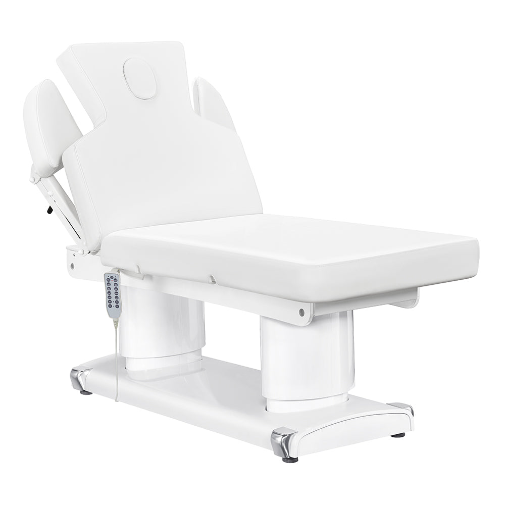 Luxi 4 Motors Medical Spa Treatment Table White DIR