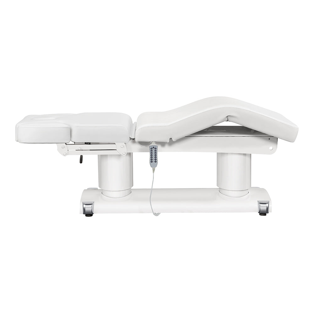 Luxi 4 Motors Medical Spa Treatment Table White DIR