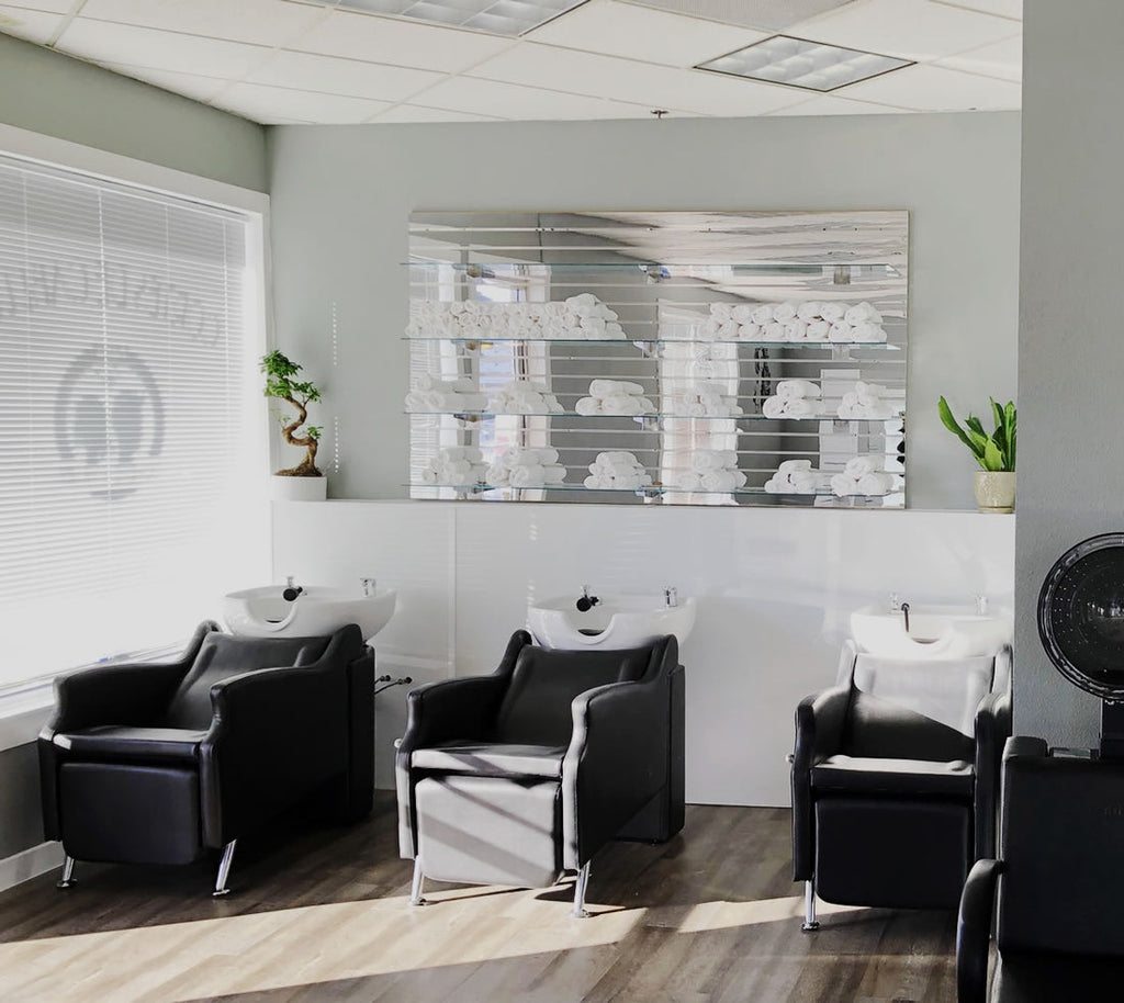 MISSISSIPPI Salon Shampoo Unit Grey AGS Beauty