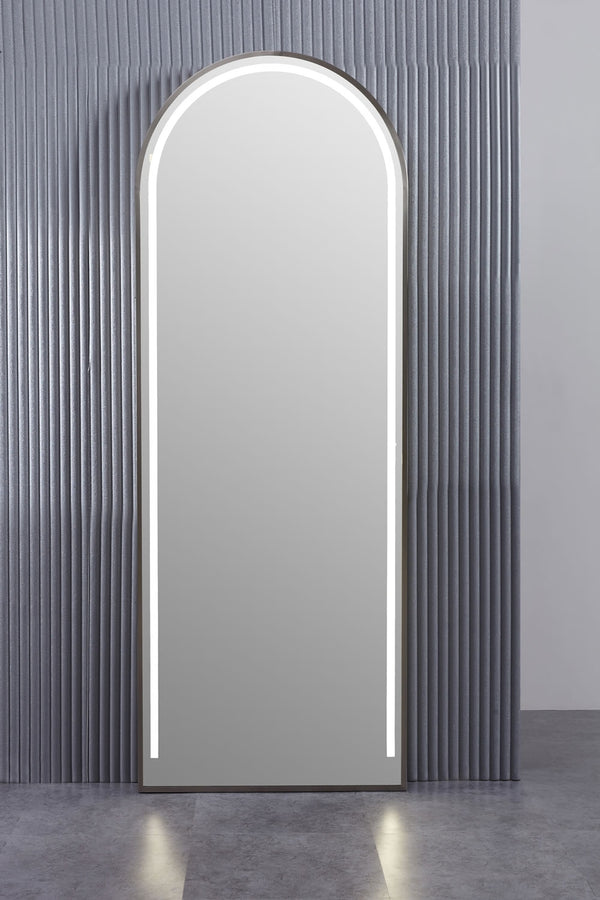 MONT BLANC Salon Mirror with LED Light AGS Beauty