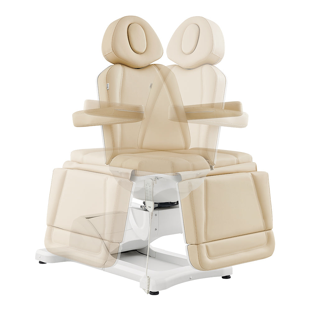 Pavo Facial Beauty Bed/Chair Full Electrical with 4 Motors Beige DIR