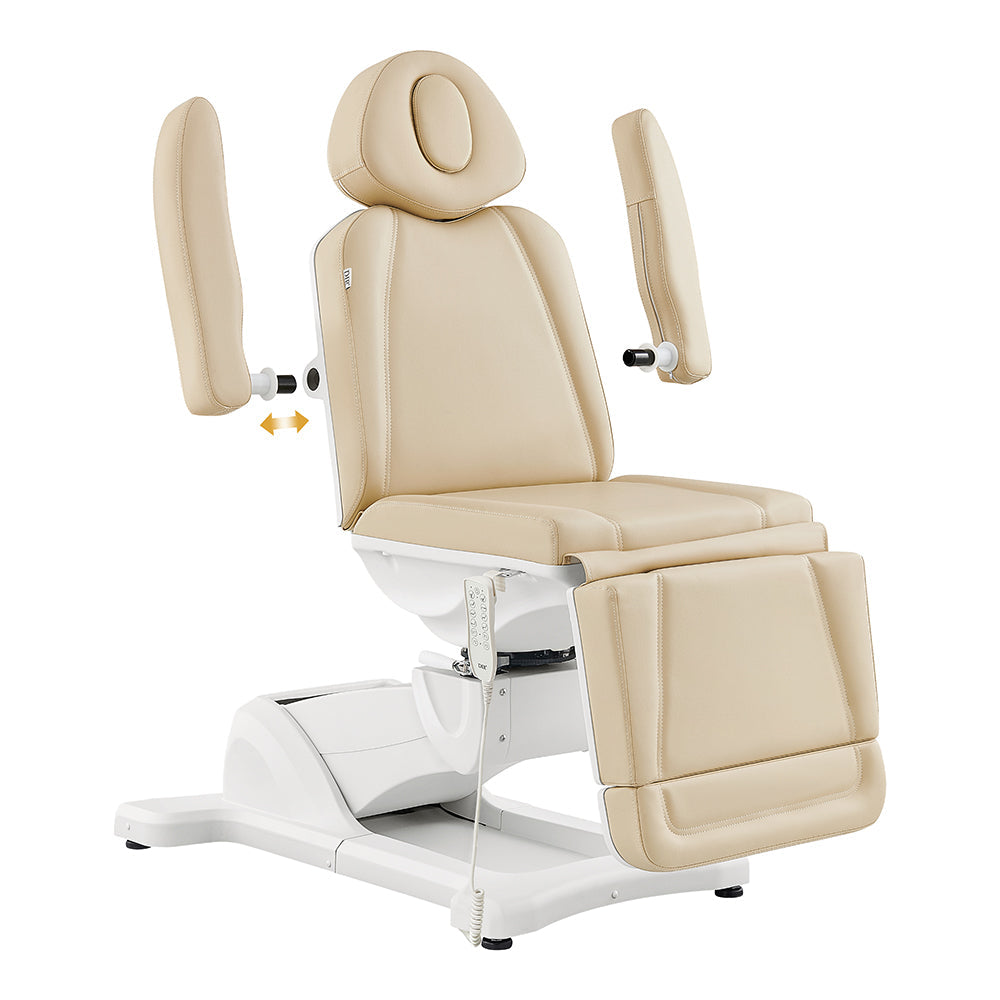 Pavo Facial Beauty Bed/Chair Full Electrical with 4 Motors Beige DIR
